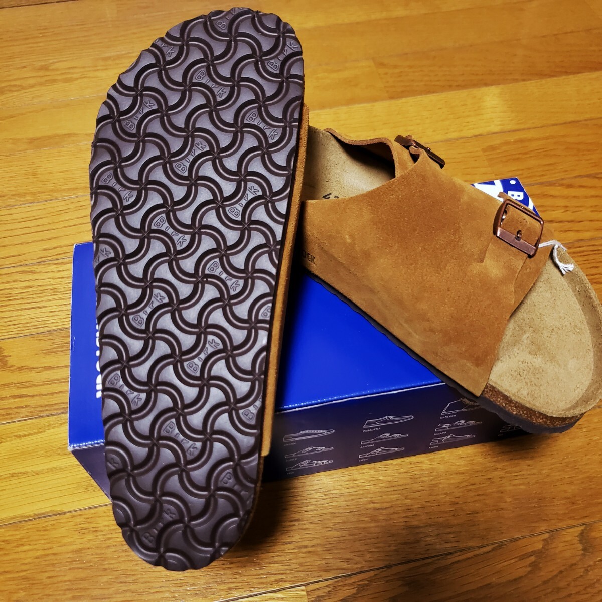 新品】BIRKENSTOCK チューリッヒ 27cm レギュラー幅 ミンク 新品】BIRKENSTOCK チューリッヒ 27cm レギュラー幅 ミンク