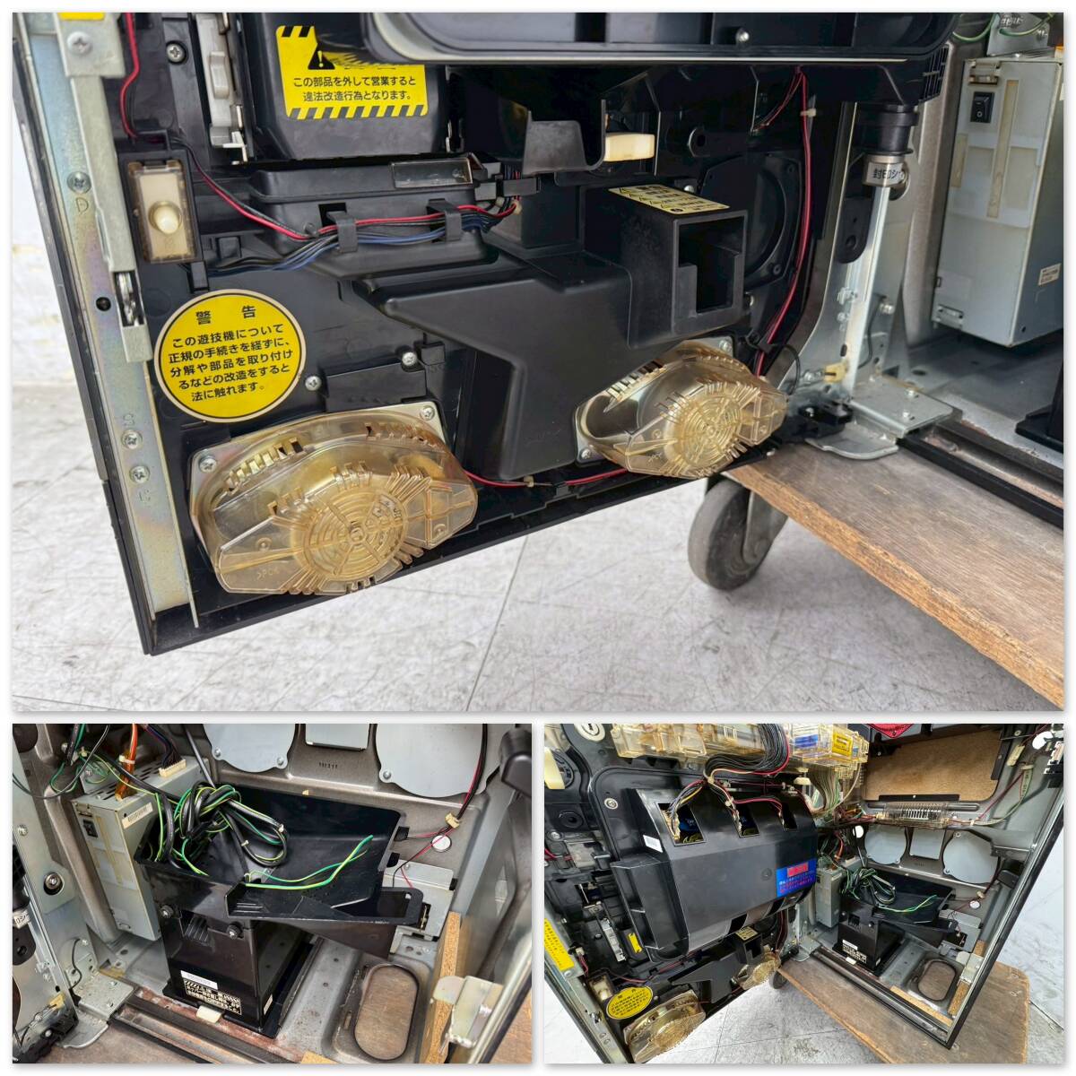 T1215☆パチスロ スロット実機 バジリスク絆MK コイン不要機 T1215☆パチスロ スロット実機 バジリスク絆MK コイン不要機