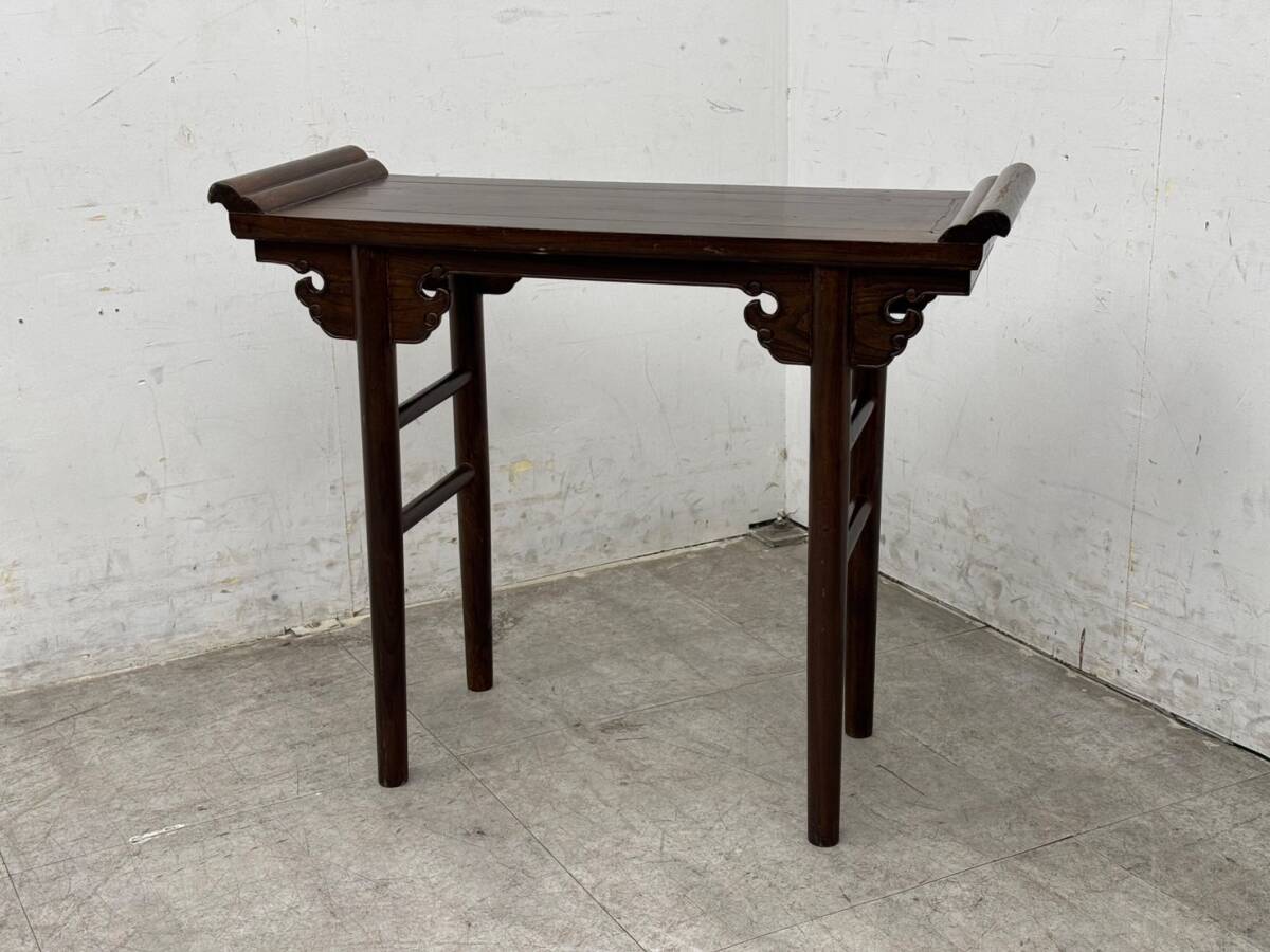 T1236☆展示品☆コンソール 無垢材 サイドテーブル 仏具台 T1236☆展示品☆コンソール 無垢材 サイドテーブル 仏具台