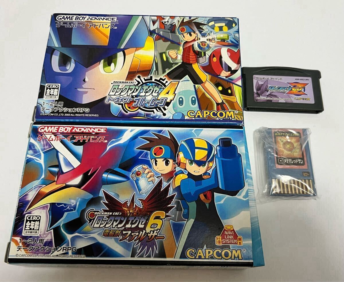 GAMEBOY ADVANCE ゲームボーイアドバンス ロックマンエグゼ6 GAMEBOY ADVANCE ゲームボーイアドバンス ロックマンエグゼ6