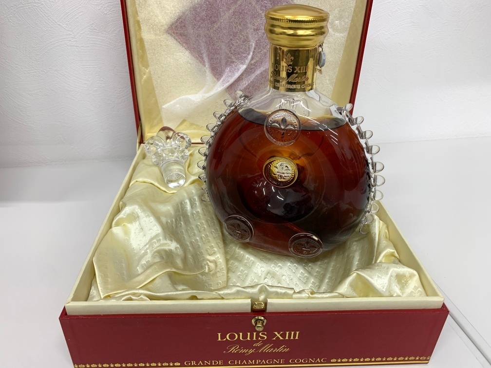 【未開栓】 REMY MARTINレミーマルタン LOUIS XⅢ ルイ13世 700ml 40% 箱 冊子 替え栓 GRANDE CHAMPAGNE COGNAC GIY50533