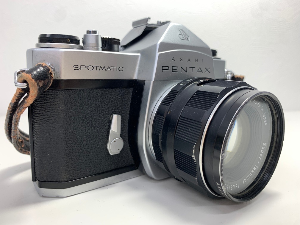 PENTAX ASAHI SPOTMATIC フィルカメラ【ジャンク・シャッター音 PENTAX ASAHI SPOTMATIC フィルカメラ【ジャンク・シャッター音