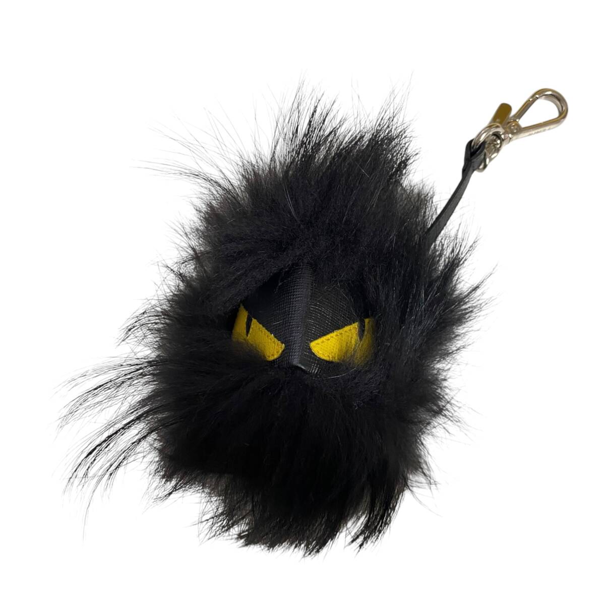 【中古品】FENDI フェンディ モンスター バッグバグズ ファー バッグチャーム キーホルダー 箱有 A86396RD
