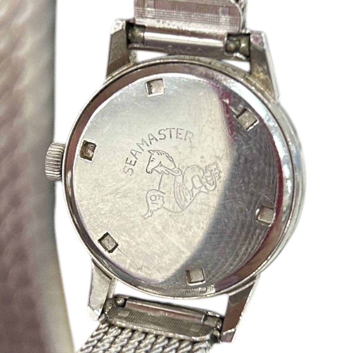 ◎中古品◎OMEGA オメガ シーマスター レディース SS 手巻 稼働品 箱なし 現(xiàn)狀品 I165COA