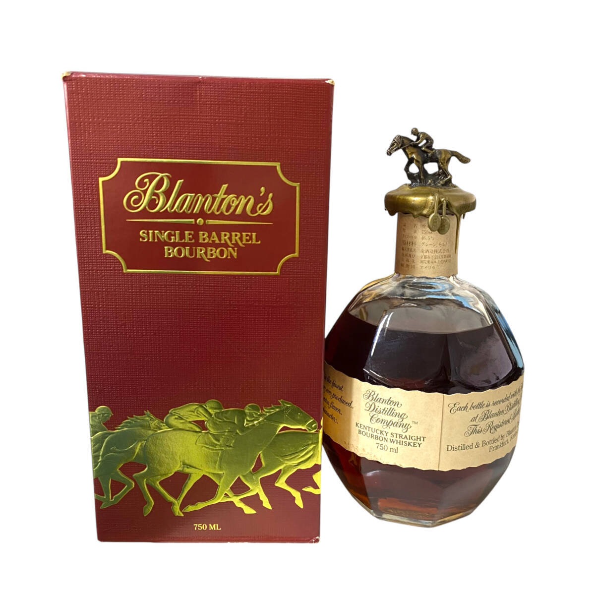未開栓】Blanton ブラントン シングルバレル 750ml 46.5 未開栓】Blanton ブラントン シングルバレル 750ml 46.5