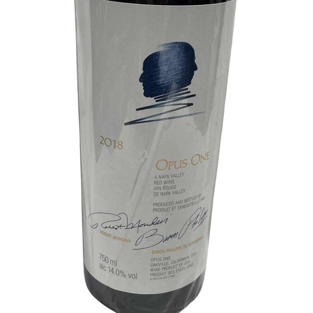 ◇未開栓◇ OPUS ONE オーパスワン 2018 赤 ワイン 750ml 1429g ◇未開栓◇ OPUS ONE オーパスワン 2018 赤 ワイン 750ml 1429g