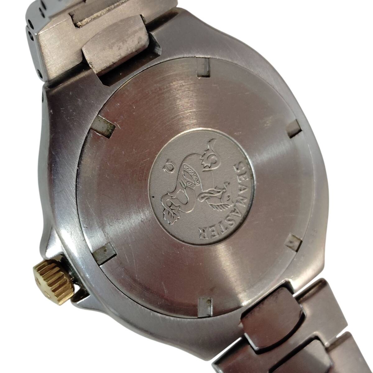 【中古品】 OMEGA オメガ SEAMASTER 200M プレボンド 368.1062 ブラック文字盤 自動巻き メンズ 腕時計 本體のみ W87214RD