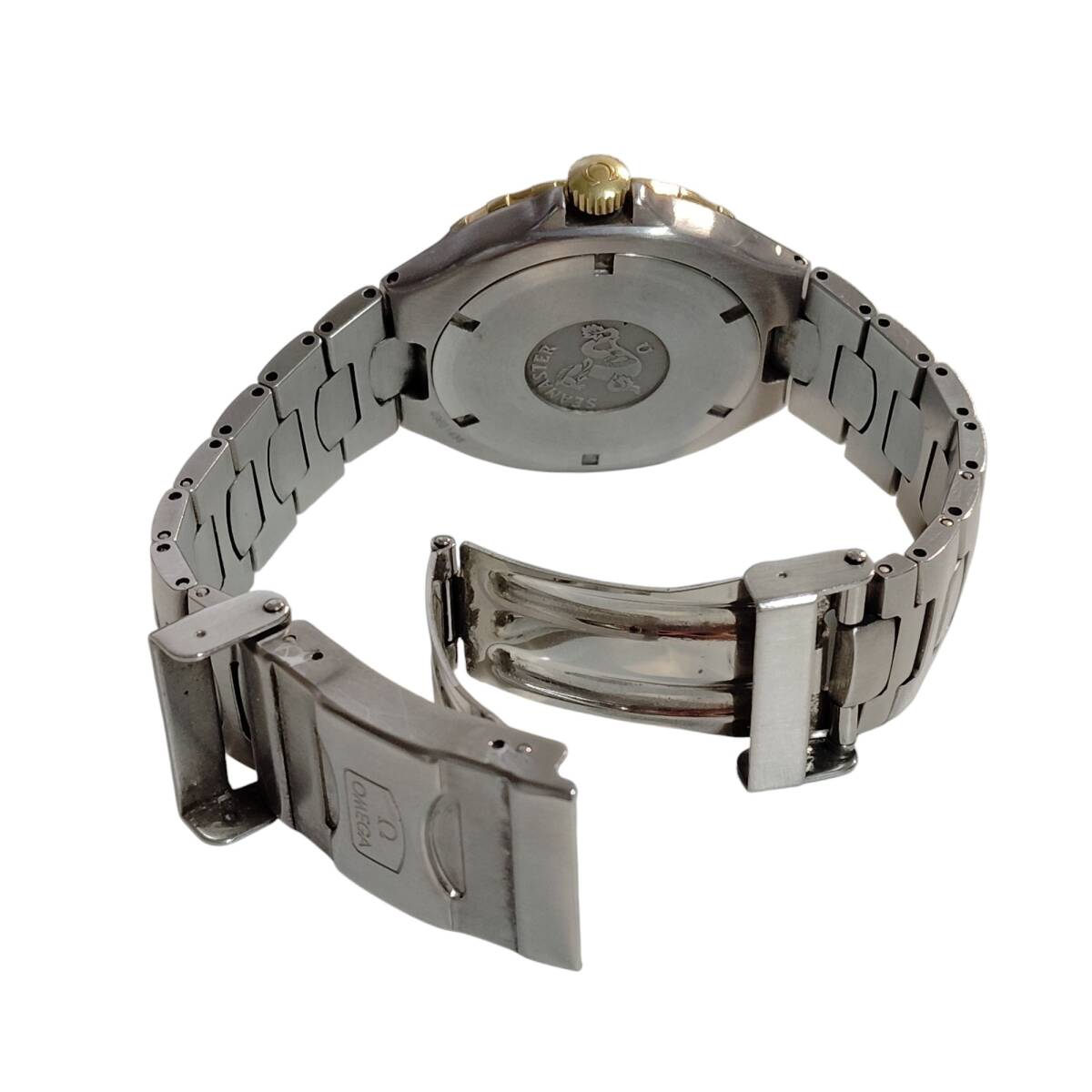 【中古品】 OMEGA オメガ SEAMASTER 200M プレボンド 368.1062 ブラック文字盤 自動巻き メンズ 腕時計 本體のみ W87214RD