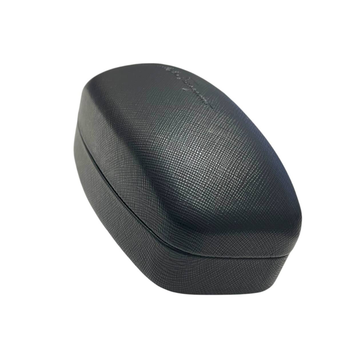 ■中古品■フェラガモ メガネケース ブラック 約16×7.5cm クロス 巾著付き ファッション雑貨 ZE4078Z