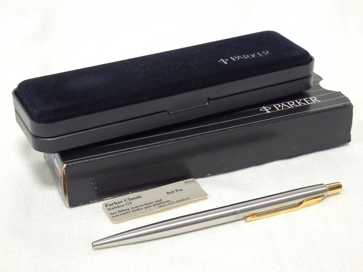 ★中古★PARKER パーカー ボールペン ノック式 ケース付き OFG60277O