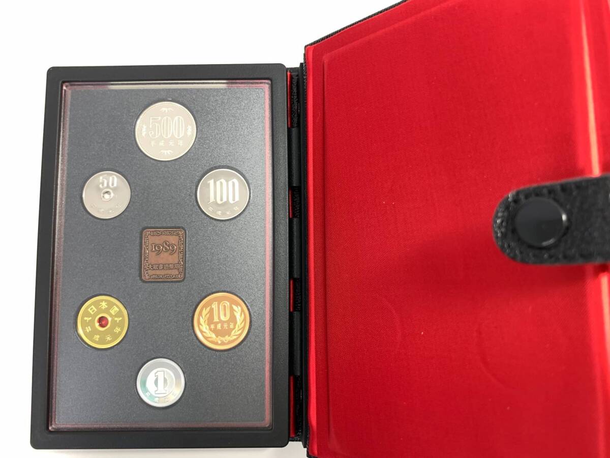1989年 プルーフ貨幣セット 額面666円 平成元年【中古】大蔵省 1989年 プルーフ貨幣セット 額面666円 平成元年【中古】大蔵省
