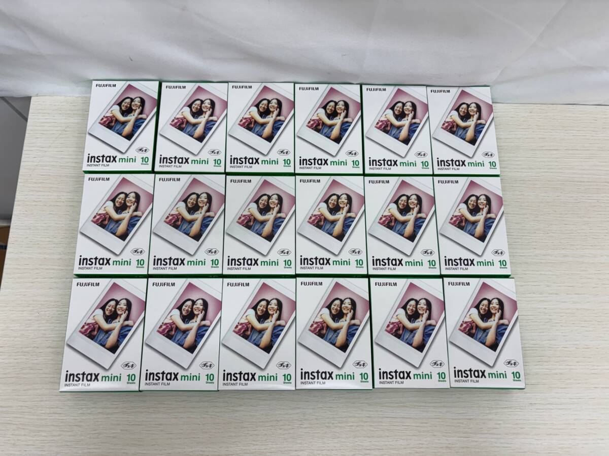 【新品?未開封品】　富士フイルム 　FUJIFILM　チェキ 　フイルム 　instax mini JP1 18點まとめ売りセット 期限：2026/12　YKT967Y