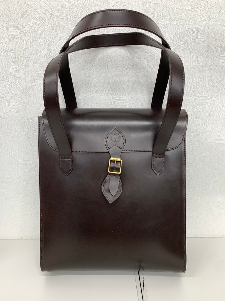 GLENROYAL Glenn Royal b ride ru кожа FLAP TOTE BAG большая сумка женский мужской сумка [ б/у ]GIY50732