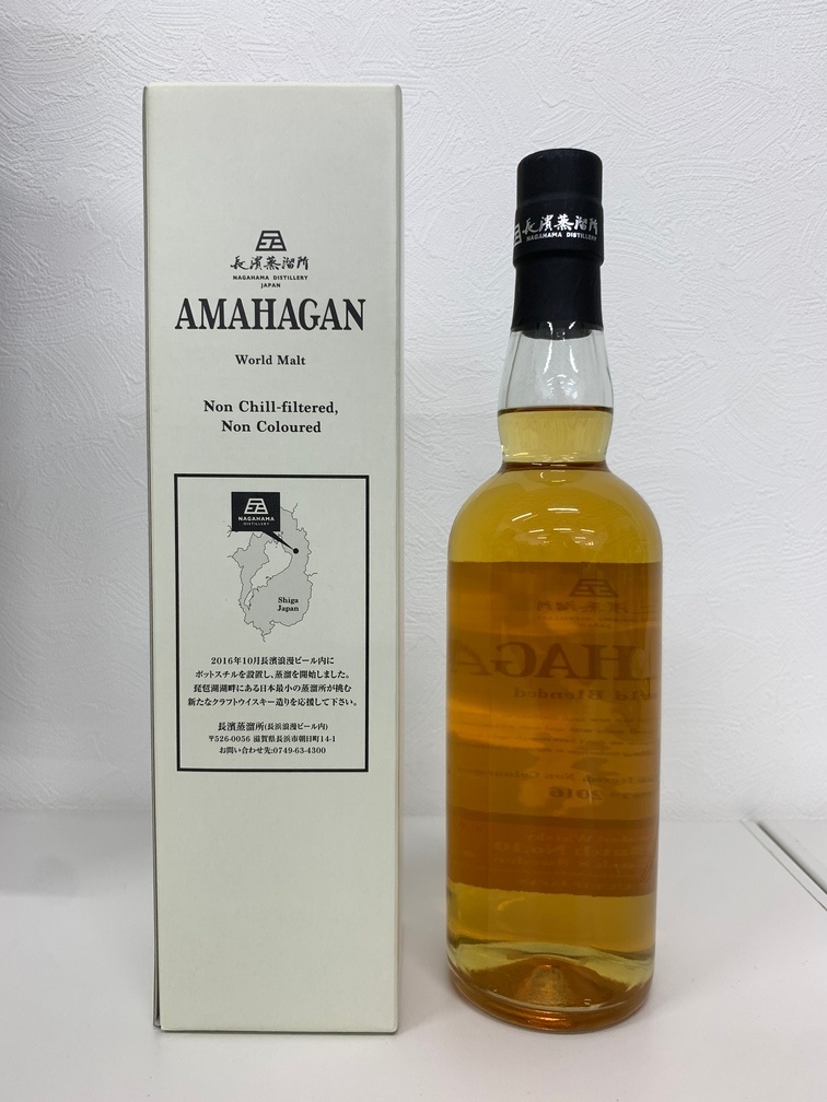 Yahoo!オークション - 【未開栓】 長濱蒸溜所 AMAHAGAN World