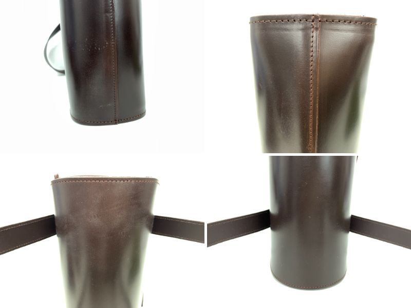 GLENROYAL Glenn Royal b ride ru кожа FLAP TOTE BAG большая сумка женский мужской сумка [ б/у ]GIY50732