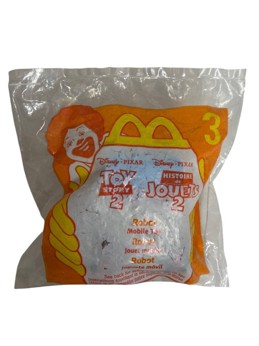 【未使用】 マクドナルド マック ハッピーセット トイストーリー2 ロボット おもちゃ フィギュア 本体のみ W87148RG_画像1
