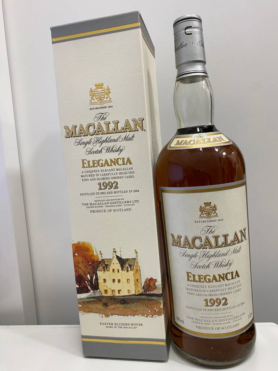 MACALLAN ELEGANCIA マッカラン エレガンシア 1992 1000ml 40％ スコッチ ウイスキー 未開封 同梱不可 SKD4573