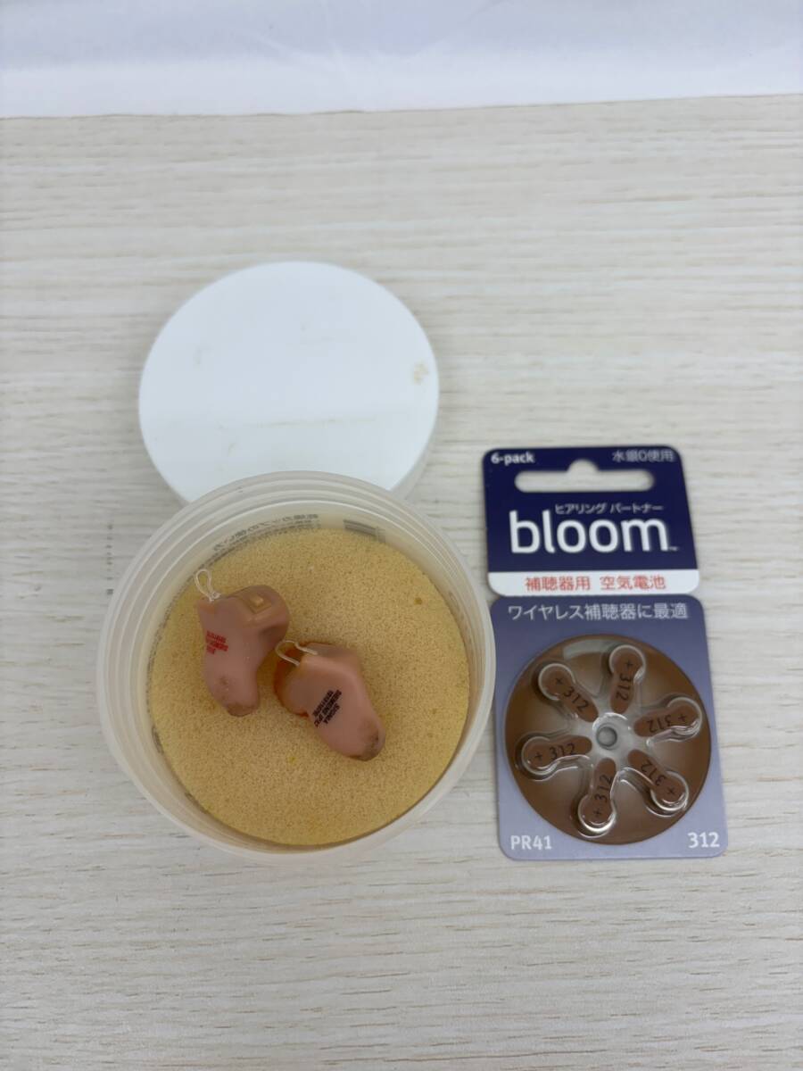 【ジャンク品】　動作未確認(rèn)品　Signia/シグニア　耳穴型補(bǔ)聴器　IPX2　両耳　高齢者　介護(hù)用品　IST908Y