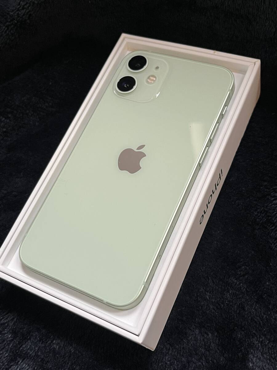 iPhone12 mini 256GB グリーン SIMフリー 初期化済み (iPhone