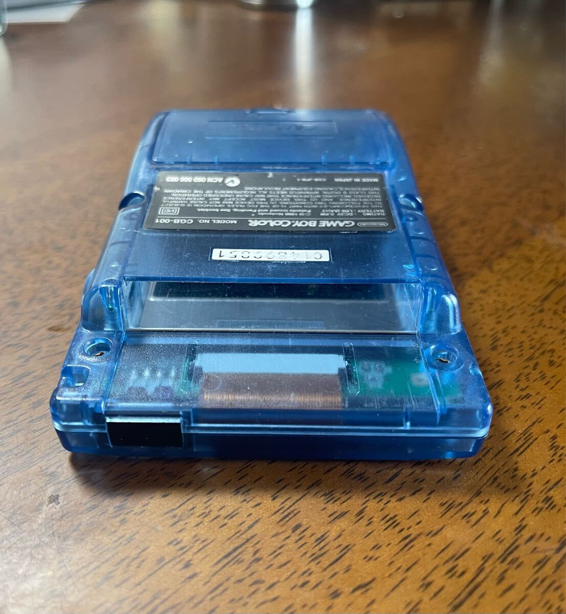 NINTENDO GBC ゲームボーイカラー ANAオリジナルスケルトン NINTENDO GBC ゲームボーイカラー ANAオリジナルスケルトン