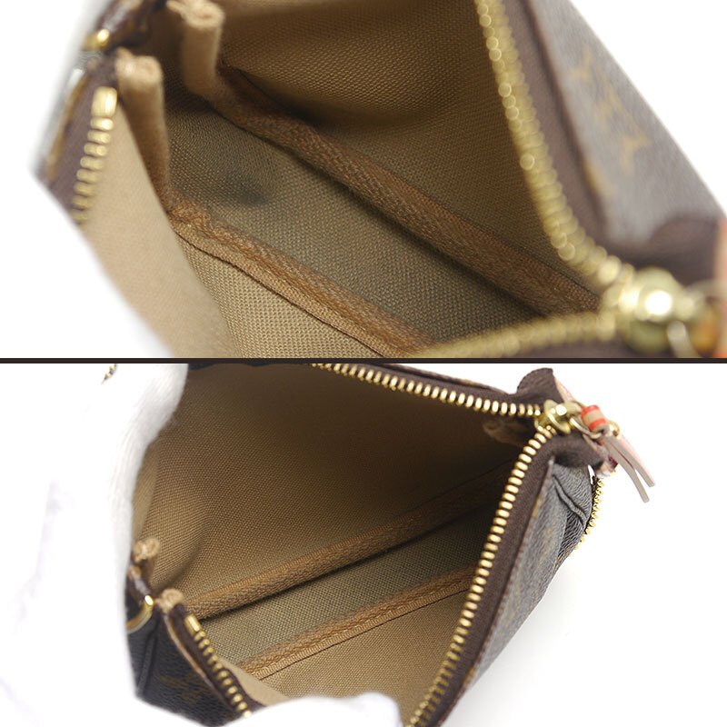 ルイヴィトン Louis Vuitton LV ミニアクセソワール M60417 モノグラム トランク ポーチ