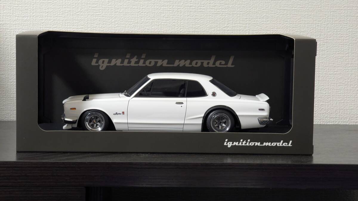 ☆IG0356☆1/18 日産 スカイライン 2000 GT-R KPGC10 ホワイト ☆IG0356☆1/18 日産 スカイライン 2000 GT-R KPGC10 ホワイト