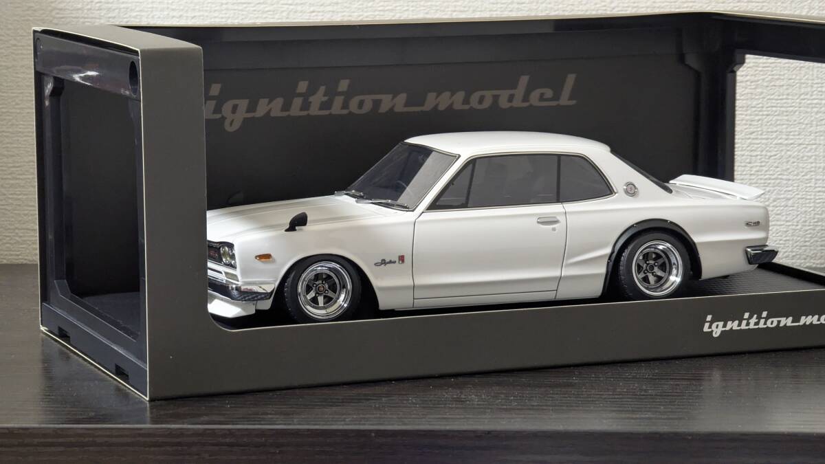 ☆IG0356☆1/18 日産 スカイライン 2000 GT-R KPGC10 ホワイト ☆IG0356☆1/18 日産 スカイライン 2000 GT-R KPGC10 ホワイト