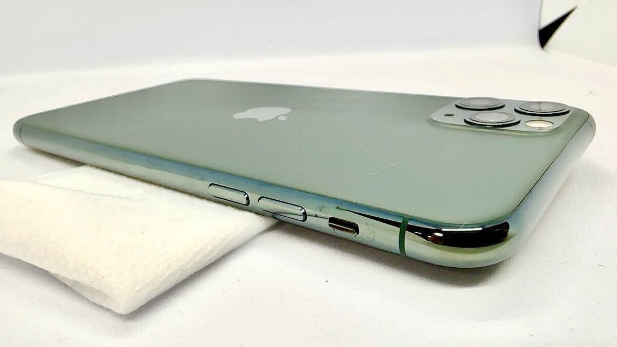 香港版 iPhone11 pro max 512GB ミッドナイトグリーン model A2220 SIMフリー デュアルSIM フレッシュバッテリー 初期化済み_画像6