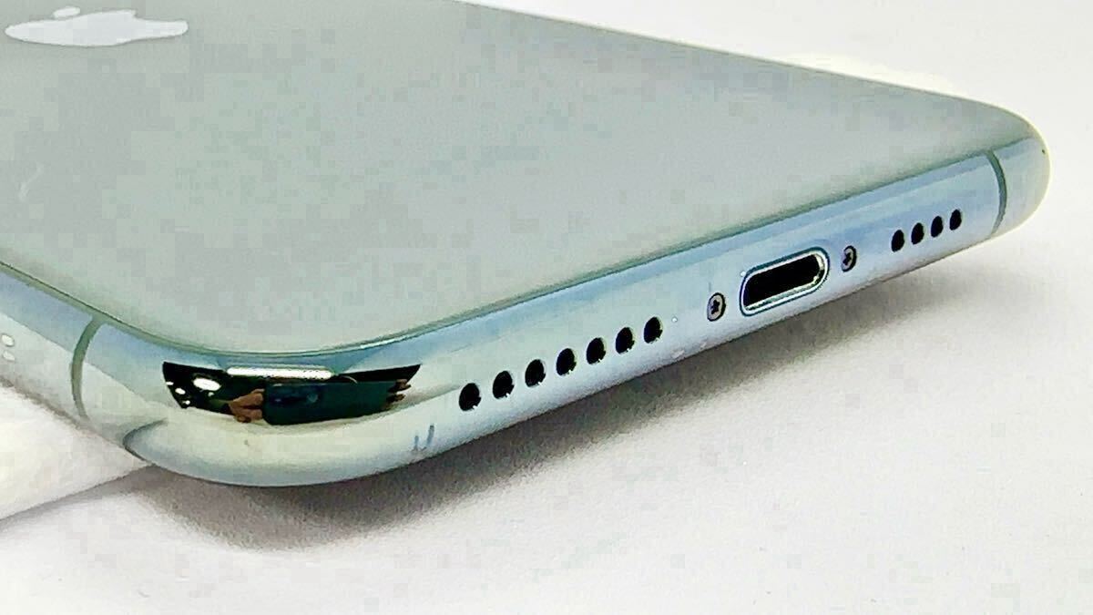 香港版 iPhone11 pro max 512GB ミッドナイトグリーン model A2220 SIMフリー デュアルSIM フレッシュバッテリー 初期化済み_画像5