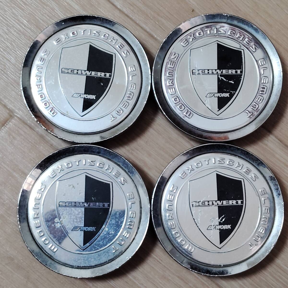 WORK SCHWERT ホイールセンターキャップ 4個 64mm ワーク シュベルト シュベルト ( e-35)_画像1