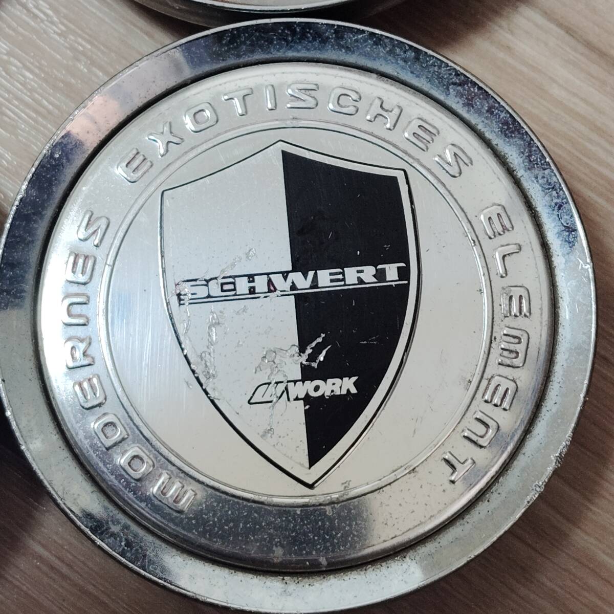 WORK SCHWERT ホイールセンターキャップ 4個 64mm ワーク シュベルト シュベルト ( e-35)_画像5