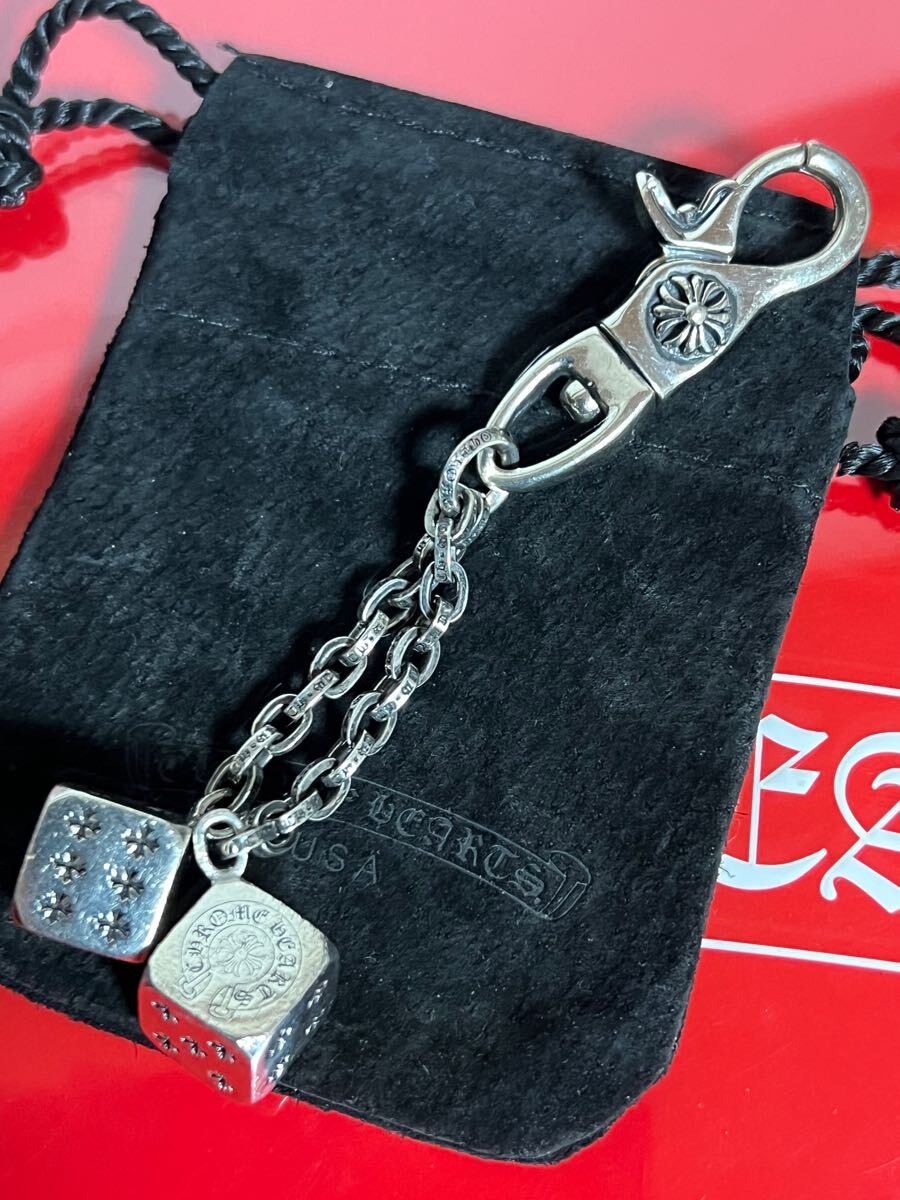 華美//クロムハーツ//CHROME HEARTS//サイコロ キーリング 華美//クロムハーツ//CHROME HEARTS//サイコロ キーリング