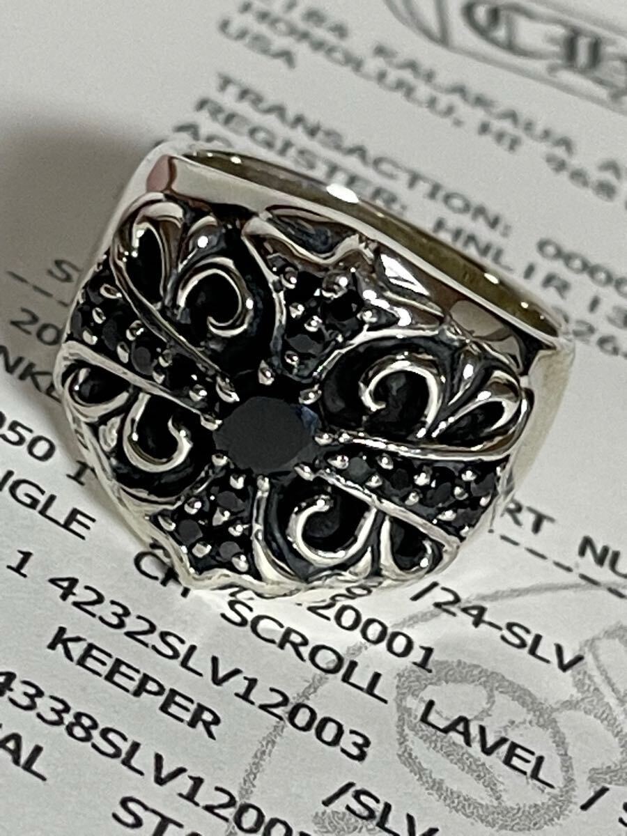 華美//クロムハーツ//CHROME HEARTS//キーパー リング 指輪 華美//クロムハーツ//CHROME HEARTS//キーパー リング 指輪