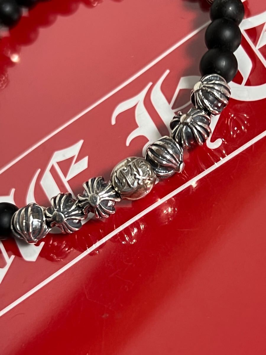 華美//クロムハーツ//CHROME HEARTS//ビーズ ブレスレット 数珠 華美//クロムハーツ//CHROME HEARTS//ビーズ ブレスレット 数珠