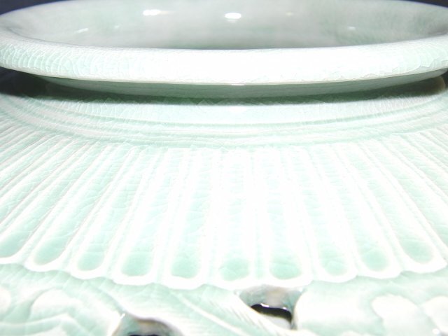 今月のお買い得品 CD-133 高麗青磁 「辰砂牡丹文大壷」 玄作 扶 今月のお買い得品 CD-133 高麗青磁 「辰砂牡丹文大壷」 玄作 扶