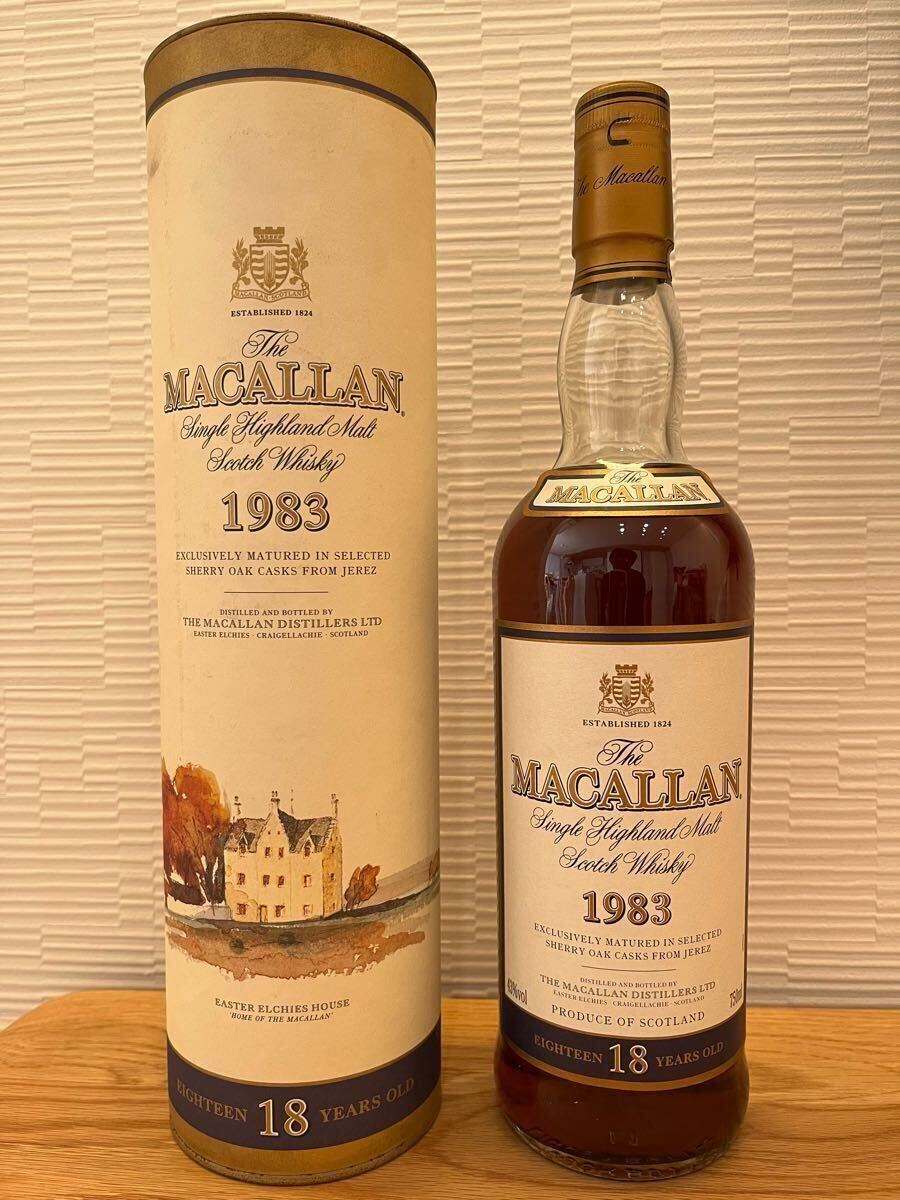 MACALLAN 18年 旧ボトル 1983 マッカラン (ハイランド)|売買 MACALLAN 18年 旧ボトル 1983 マッカラン (ハイランド)|売買