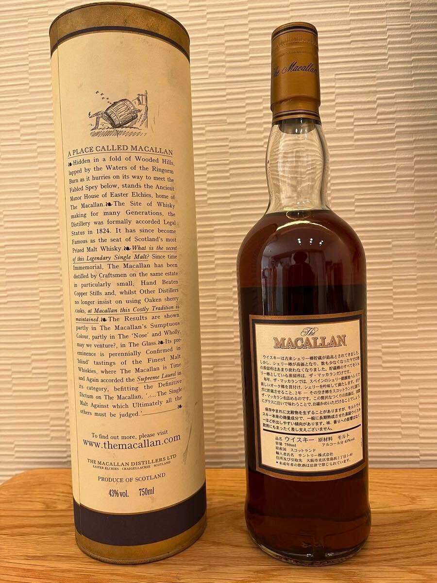 MACALLAN 18年 旧ボトル 1983 マッカラン (ハイランド)|売買 MACALLAN 18年 旧ボトル 1983 マッカラン (ハイランド)|売買