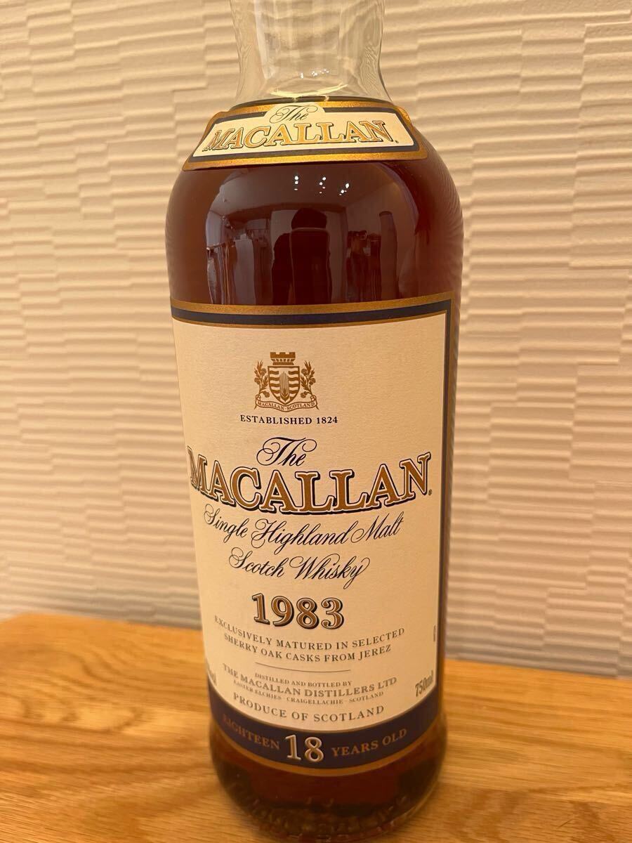 MACALLAN 18年 旧ボトル 1983 マッカラン (ハイランド)|売買 MACALLAN 18年 旧ボトル 1983 マッカラン (ハイランド)|売買
