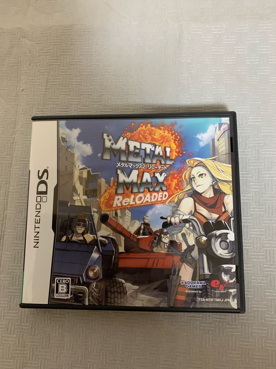 任天堂 NintendoニンテンドーDS METALMAX2 ReLOADEDメタルマックス2 リローデッド/レトロゲーム/部品取り用/動作未確認/_画像1