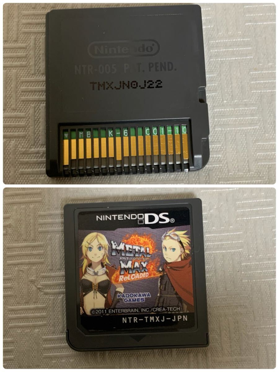 任天堂 NintendoニンテンドーDS METALMAX2 ReLOADEDメタルマックス2 リローデッド/レトロゲーム/部品取り用/動作未確認/_画像5