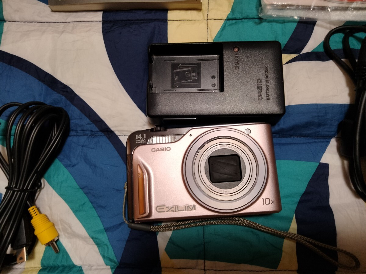 CASIO EX-H15 EXILIM デジタルカメラ 充電器 説明書 電源コード CASIO EX-H15 EXILIM デジタルカメラ 充電器 説明書 電源コード