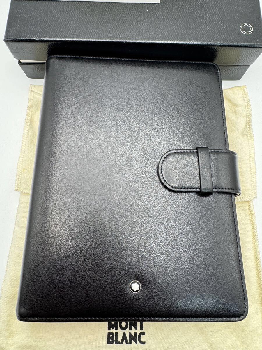 未使用品 モンブラン システム手帳 A6 バイブルサイズ ブラック 未使用品 モンブラン システム手帳 A6 バイブルサイズ ブラック
