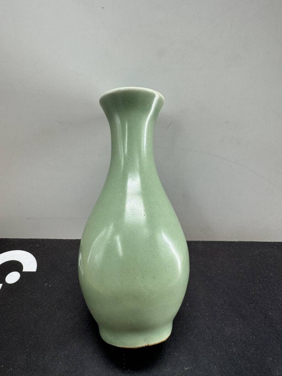 中国古玩 龍泉窯 青磁 花瓶 壺 唐物 時代物 一輪挿し 香道具 中国古玩 龍泉窯 青磁 花瓶 壺 唐物 時代物 一輪挿し 香道具