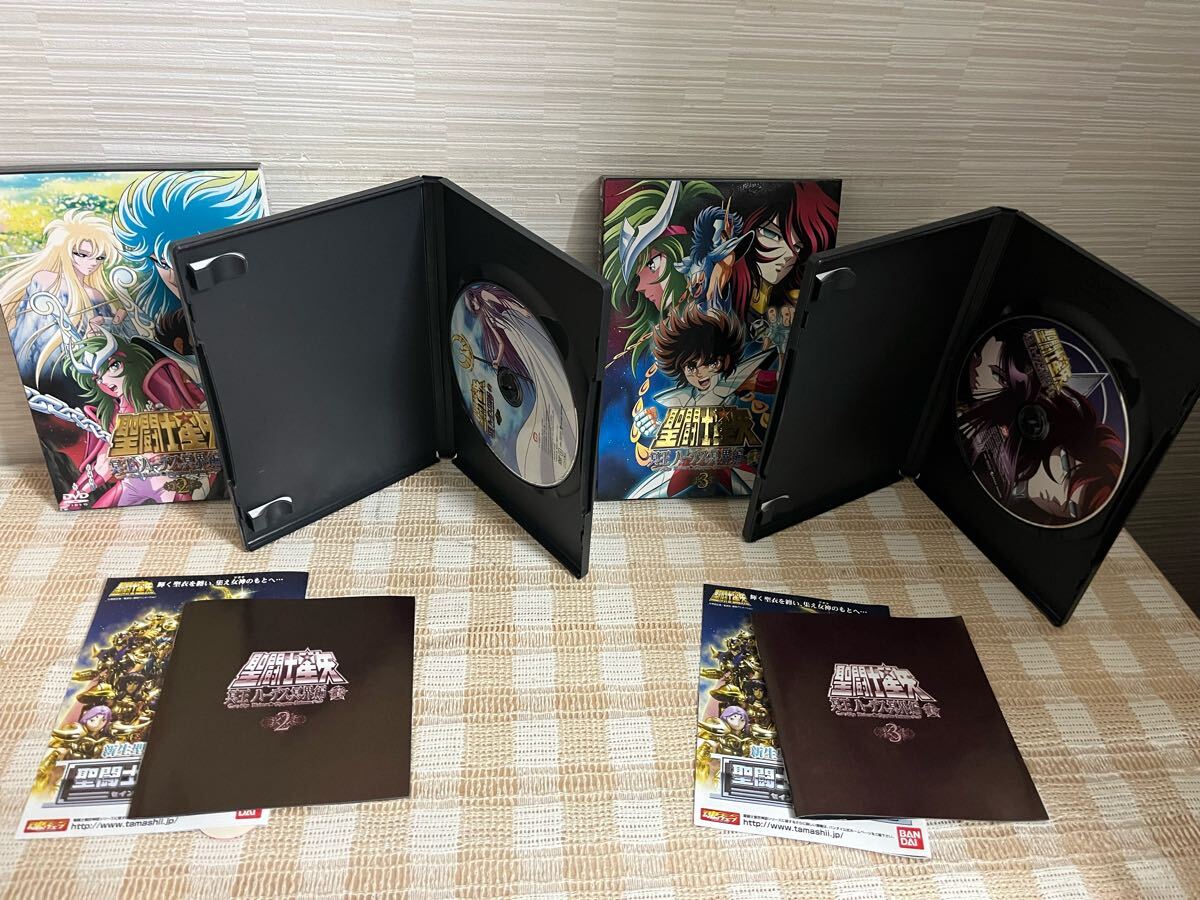 聖闘士星矢 冥王ハーデス冥界編 前章 初回全3巻セット DVD セル 聖闘士星矢 冥王ハーデス冥界編 前章 初回全3巻セット DVD セル