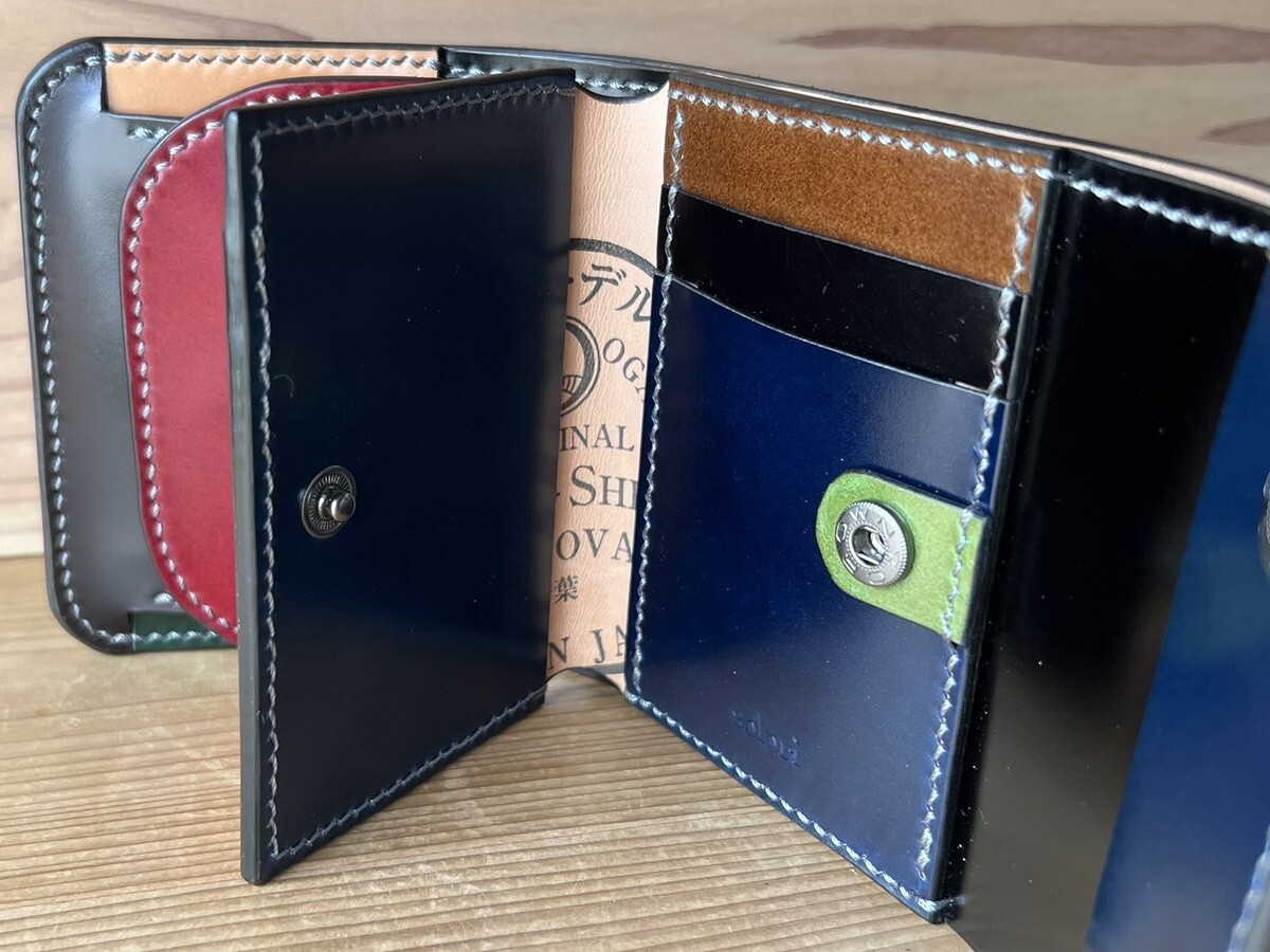 オールコードバンウォレット総手縫い・レーデルオガワコードバン オールコードバンウォレット総手縫い・レーデルオガワコードバン