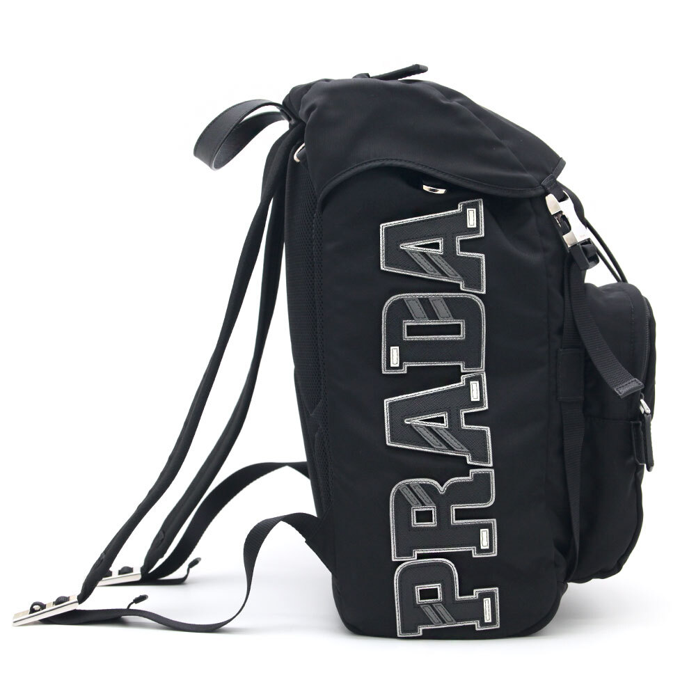 中古美品 プラダ PRADA リュック テスート TESSUTO ロゴ バック 中古美品 プラダ PRADA リュック テスート TESSUTO ロゴ バック