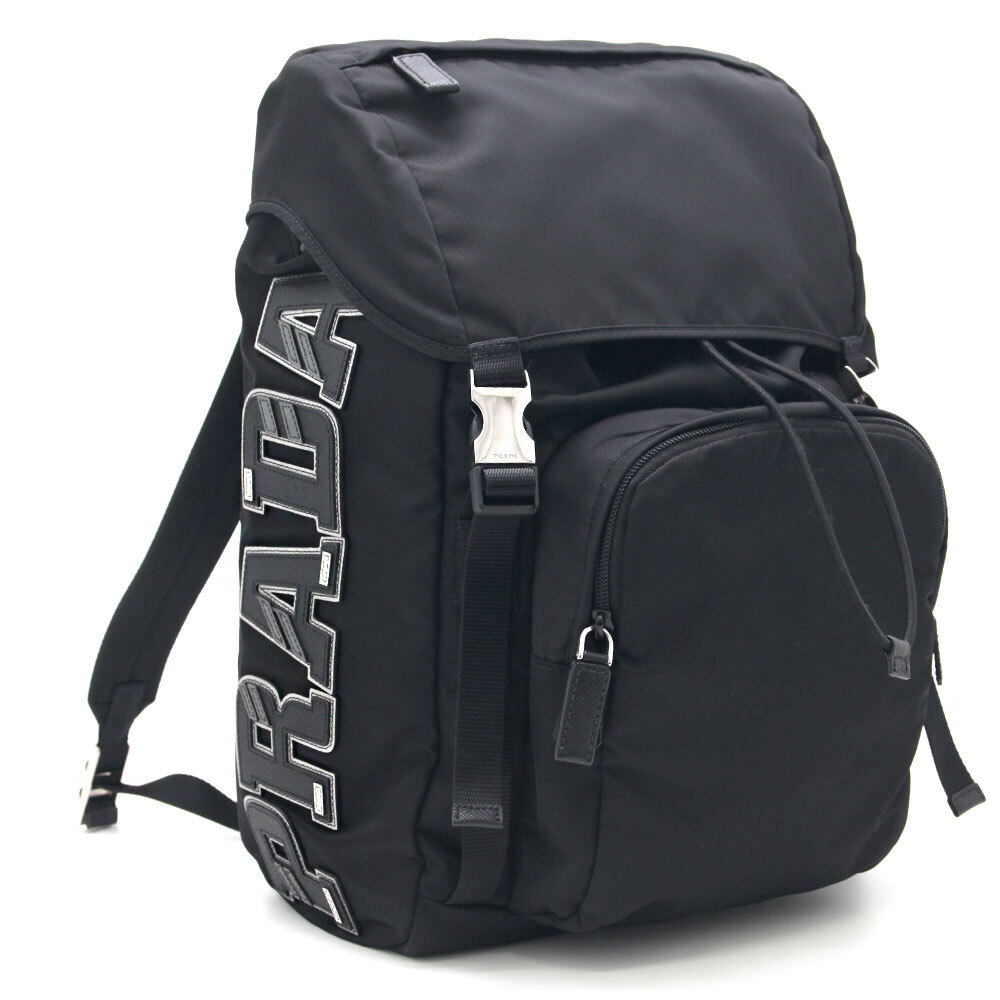 中古美品 プラダ PRADA リュック テスート TESSUTO ロゴ バック 中古美品 プラダ PRADA リュック テスート TESSUTO ロゴ バック