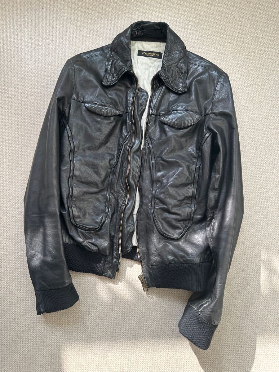 ゴールデングース レザージャケット ライダース ブルゾン ゴールデングース レザージャケット ライダース ブルゾン
