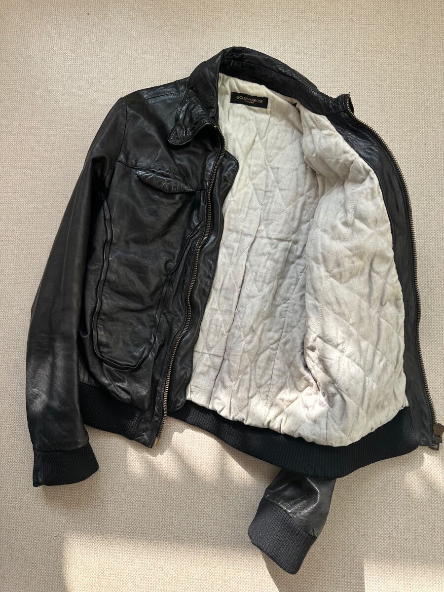 ゴールデングース レザージャケット ライダース ブルゾン ゴールデングース レザージャケット ライダース ブルゾン