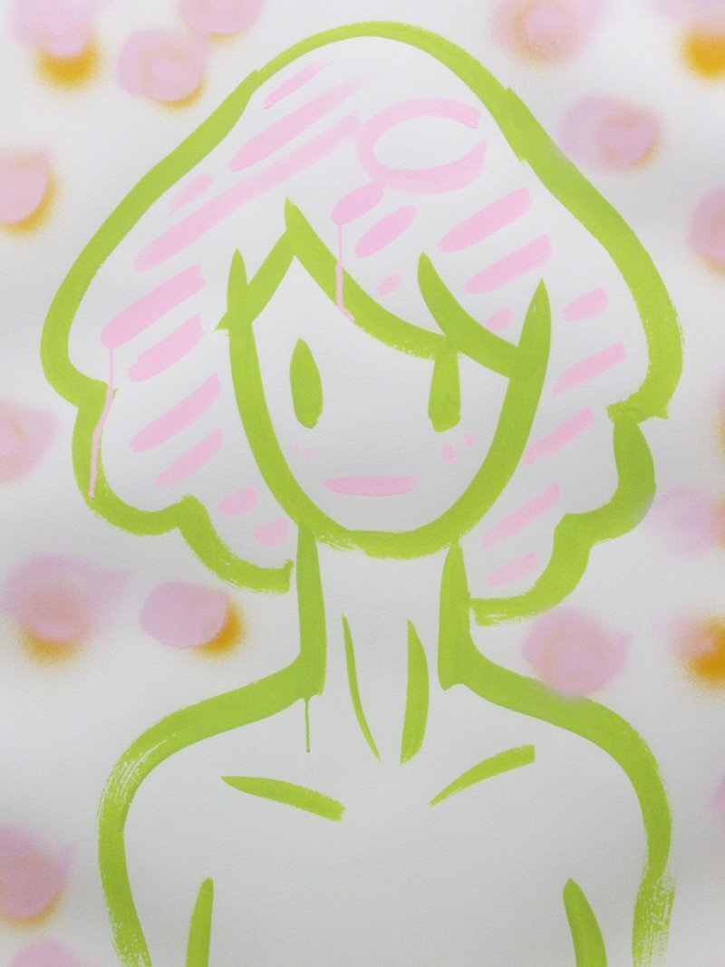 GINZA絵画館】天野タケル アクリル画20号大・DRAWING GINZA絵画館】天野タケル アクリル画20号大・DRAWING